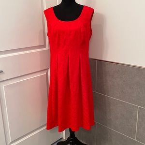 ❤️3/$30 Black Label by Evan Picone Red Lace Dress